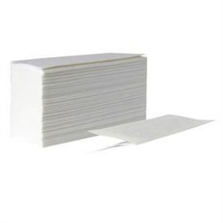 Бумажные полотенца листовые V-сложения для диспенсеров и дозаторов Комфорт 2-сл, Двухслойные - фото 10226