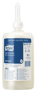 Жидкое мыло-спрей для диспенсера Tork Universal ультрамягкое система S11 (620701) 6 шт - фото 10313