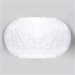Коврик для ванной комнаты 60х100см WasserKRAFT (Dill BM-3940) Bright White - фото 21099