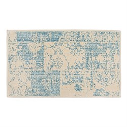 Коврик для ванной KARINNA 60х100 см (хлопок) голубой - фото 21733