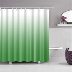 Шторка для ванной 180х200 (DIAMOND) полиэстер зеленый - фото 22984