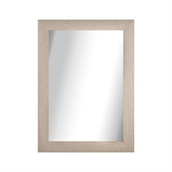 Зеркало в деревянной рамке ДУБ горизонтальное или вертикальное 50х70х5,5 cм - фото 23601