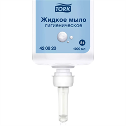 Жидкое мыло для диспенсера Tork S1 (420820) 6 шт - фото 27768