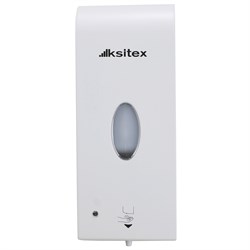 Автоматический дозатор для мыла Ksitex ASD-7959 MW БЕЛЫЙ металл - фото 29884