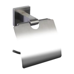 Держатель для туалетной бумаги BARCELONA с крышкой - фото 30971