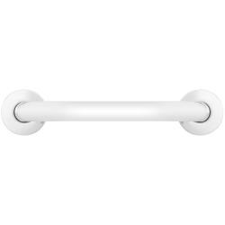 Поручень прямой 450 мм белый эпоксидная краска - фото 31231