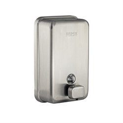 Дозатор для жидкого мыла металл сатин SUS304  1 л - фото 32142