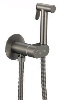D184202-S Гигиенический душ со смесителем из латуни (Графит) - фото 32587