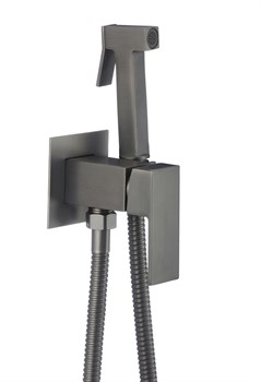 Гигиенический душ со смесителем, латунь ( Графит ) - фото 32615