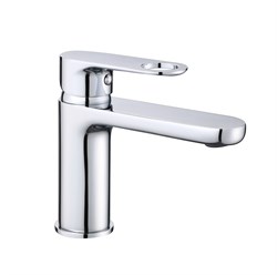 Смеситель для раковины, латунь D110377,  хром - фото 32679