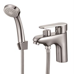 Смеситель для раковины с душевой лейкой D131362,  хром - фото 32798