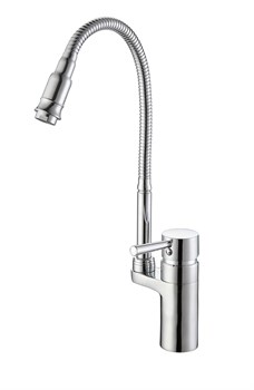 Смеситель для кухни с гибким изливом  D157315-Q,  хром - фото 32834