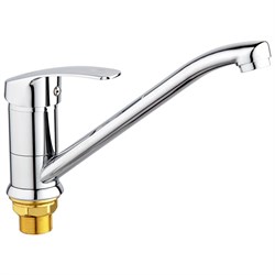 Смеситель для кухни с поворотным изливом D154401,  хром - фото 32910