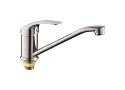 Смеситель для раковины/кухни с поворотным изливом D154401-6,  хром - фото 32918