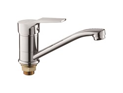 Смеситель для раковины/кухни с поворотным изливом D151403-6,  хром - фото 32935