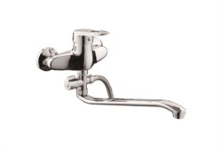 Смеситель для ванны с изливом D140428-6,  хром - фото 33004