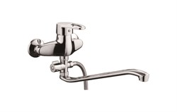 Смеситель для ванны с прямым изливом D140452-6,  хром - фото 33018