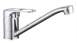 Смеситель для кухни с поворотным изливом D153628,  хром - фото 33035