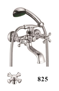 Смеситель для ванны с поворотным изливом D130825,  хром - фото 33138