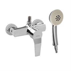 Смеситель в душевую кабину с гибким шлангом, шаровый, 40 мм - фото 39145