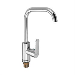 Смеситель кухонный боковой Г- образный, шаровый, 35 мм - фото 39150