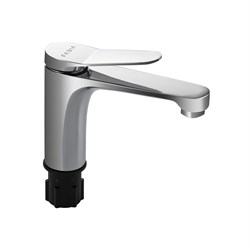 Смеситель для раковины, литой корпус, цвет ХРОМ. - фото 39951