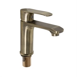 Смеситель на раковину, шаровый, под состаренную БРОНЗУ - фото 39986