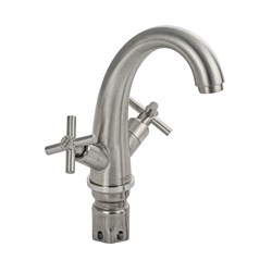 Смеситель на раковину металокерамика, из нержавеющей стали марки 304 - фото 40450