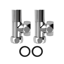 Кран для полотенцесушителей манжетный, угловой 1 х 3/4, г/г - фото 41586