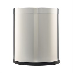 Корзина для бумаги MERIDA металлическая, напольная, открытая, матовая, 10 л - фото 41906