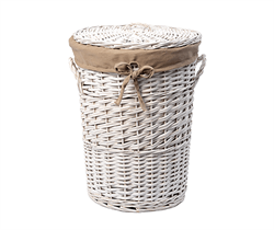 Aller WB-106-L Плетеная корзина для белья с крышкой - фото 45806