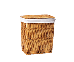 Ammer WB-370-M Плетеная корзина для белья с крышкой - фото 46255