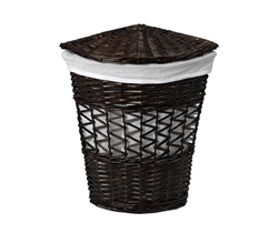 Salm WB-270-L Плетеная корзина для белья с крышкой - фото 46264