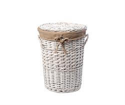 Aller WB-106-S Плетеная корзина для белья с крышкой - фото 47538