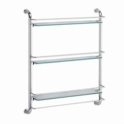 K-2033 Полка стеклянная тройная - фото 47732