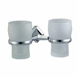 Аксесс Aller K-1128D Подстаканник двойной (блистер),хром - фото 48030