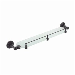 Isar K-7344 (ранее К-7324) Полка стеклянная с бортиком - фото 48283