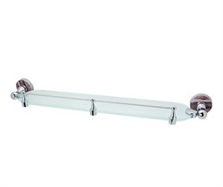 Regen K-6944 Полка стеклянная с бортиком - фото 48620