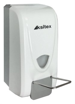 Дозатор для жидкого мыла и дезсредства локтевой Ksitex ES-1000 - фото 4883