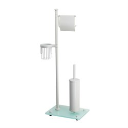 K-1264WHITE Комбинированная напольная стойка - фото 49224