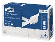 Бумажные листовые полотенца Tork Xpress® Advanced сложения Multifold мягкие Н2 (120288)