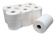 Рулонные бумажные полотенца для диспенсеров (6 рул/кор. 1сл.) арт.21230 (ручных, механических и автоматических)