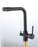 Смеситель для кухни со встроенным фильтром (краном) под питьевую воду D-Lin (D159315-1А)