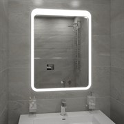 Зеркало сенсорное с внутренней LED подсветкой 60х80 см