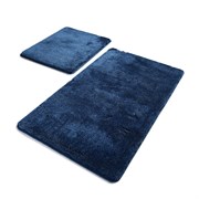 Комплект ковриков для ванной HAVAI ( 2 предмета) 50х80см и 40х50см синий
