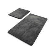 Комплект ковриков для ванной HAVAI ( 2 предмета) 50х80см и 40х50см серый