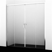 Душевая дверь WasserKRAFT (Lippe 45S08) 150х190 см