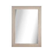 Зеркало в деревянной рамке ДУБ горизонтальное или вертикальное 50х70х5,5 cм