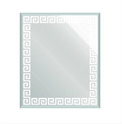 Зеркало с матированным рисунком 53.5x63.5 см