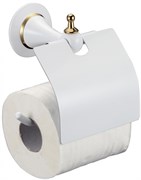 Держатель для туалетной бумаги с крышкой Savol S-06951W